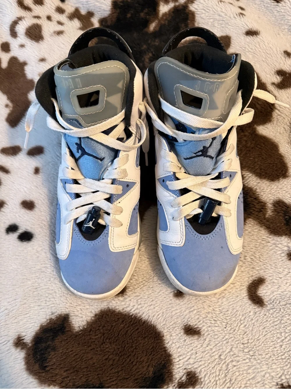 Jordan Kids Sneakers in Light Blue and White